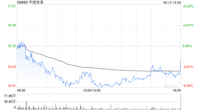 中旭未来6月13日斥资294.45万港元回购20万股